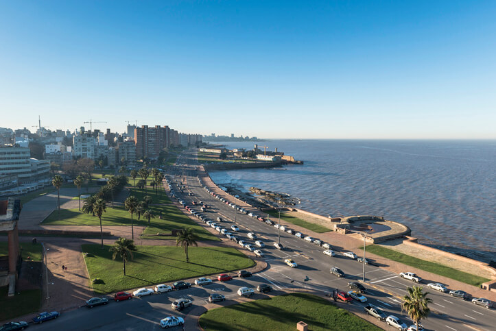 Vista de Montevideo, Uruguay