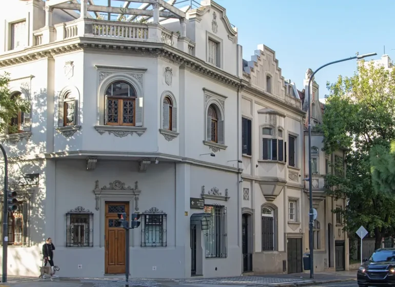 primer plano de casa en Buenos Aires