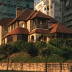 primer plano de hermosa casa en Mar del plata