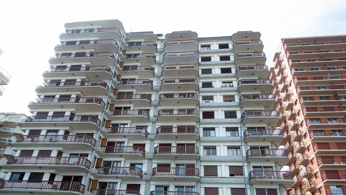 Vista de departamentos en Mar del plata Argentina