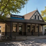 Estación de tren villa del parque
